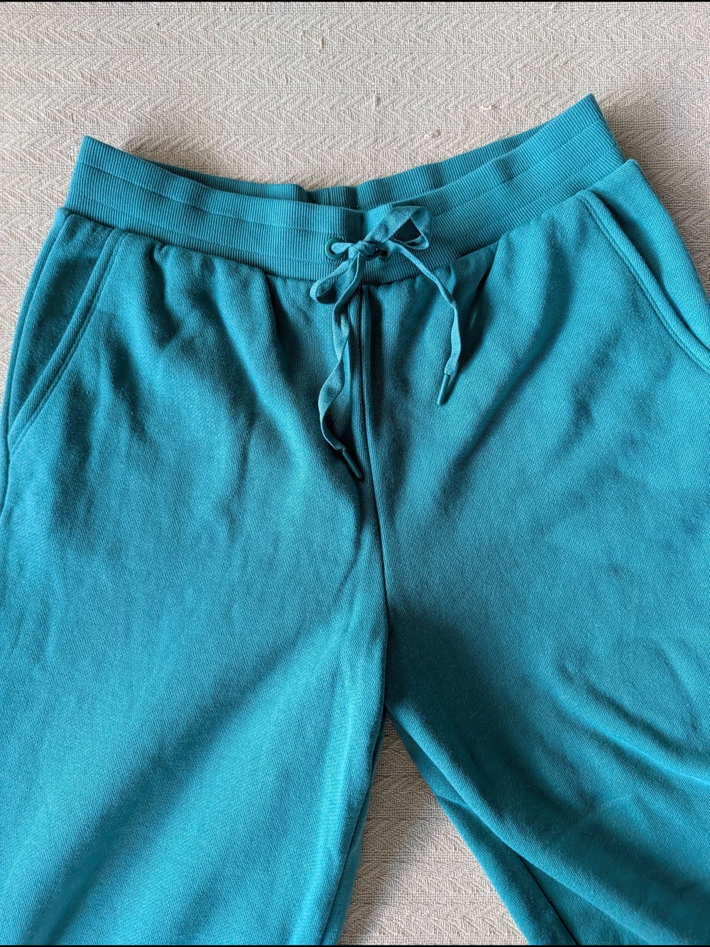 Victoria's Secret Teal Fleece Sweatpants